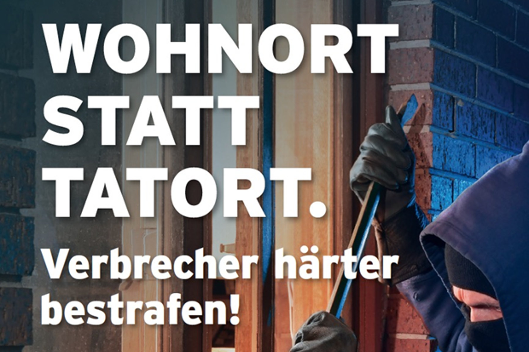 Start der Plakat-Aktion im BurggrafenamtSüd-Tiroler Freiheit fordert konsequente Strafverfolgung Krimineller.