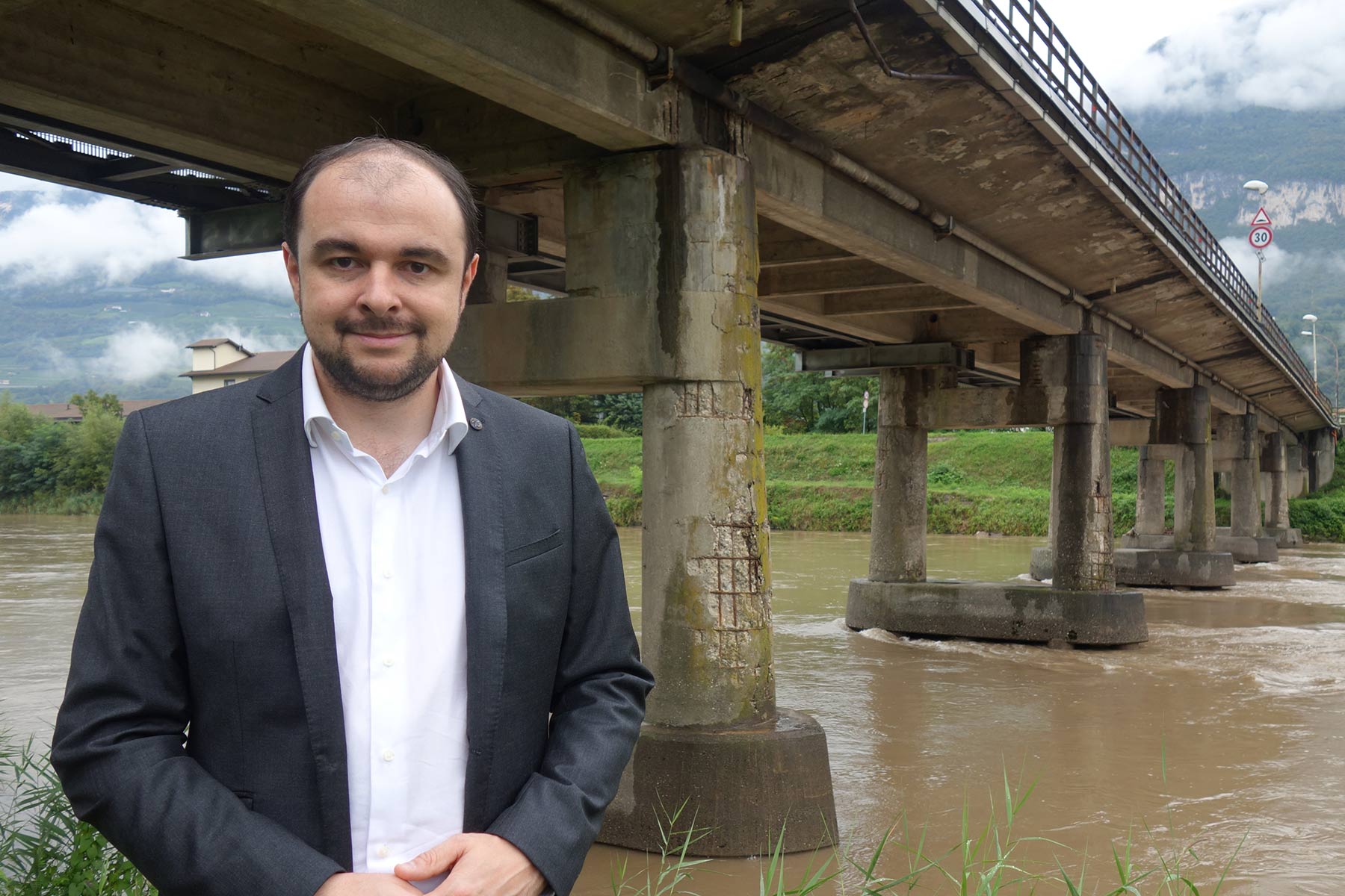 „Nicht mehr belastbar“Wann kommt die neue Etschbrücke in Neumarkt?