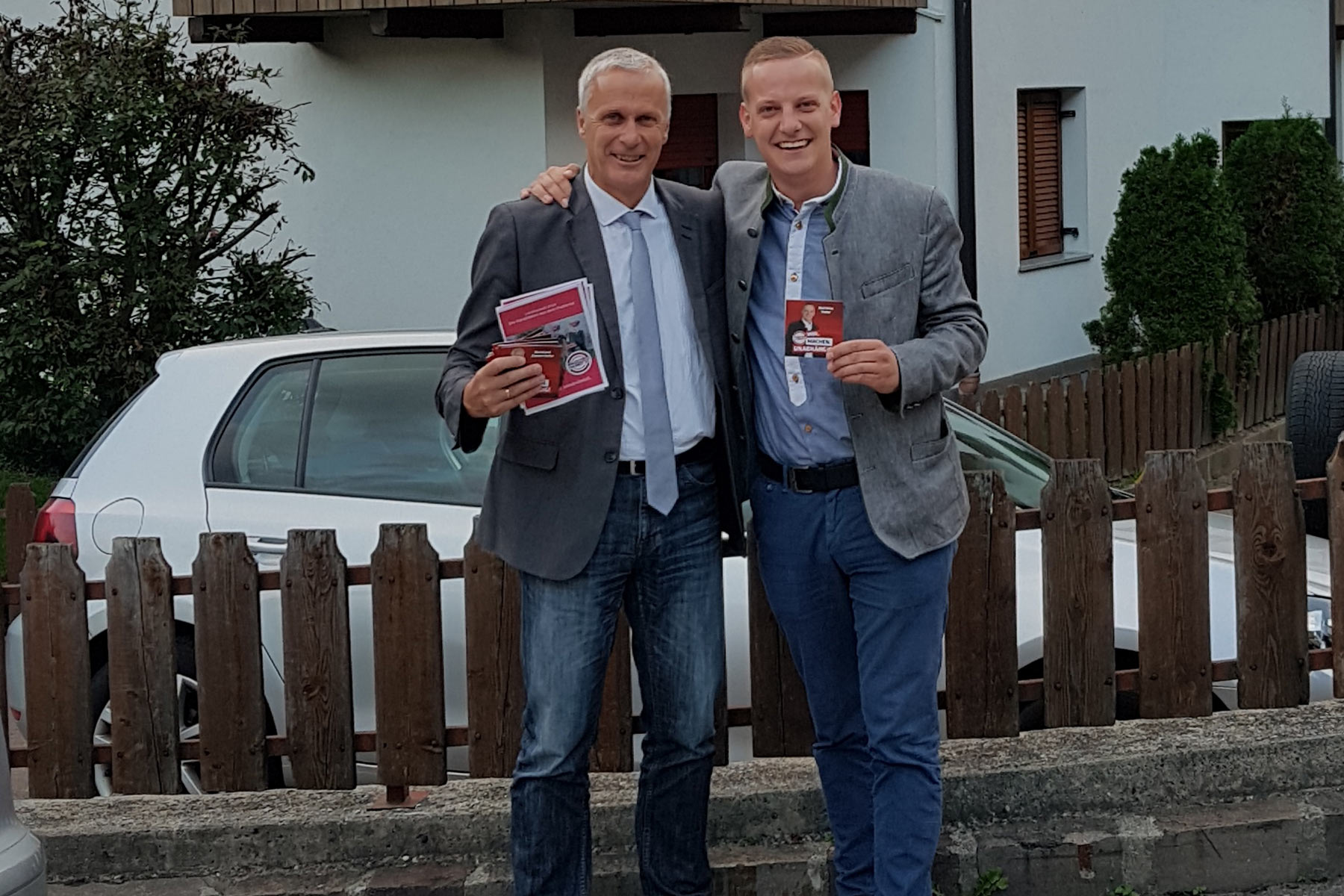 Landtagswahl 2018 - Heiße PhaseSüd-Tiroler Freiheit startet mit Hausbesuchen