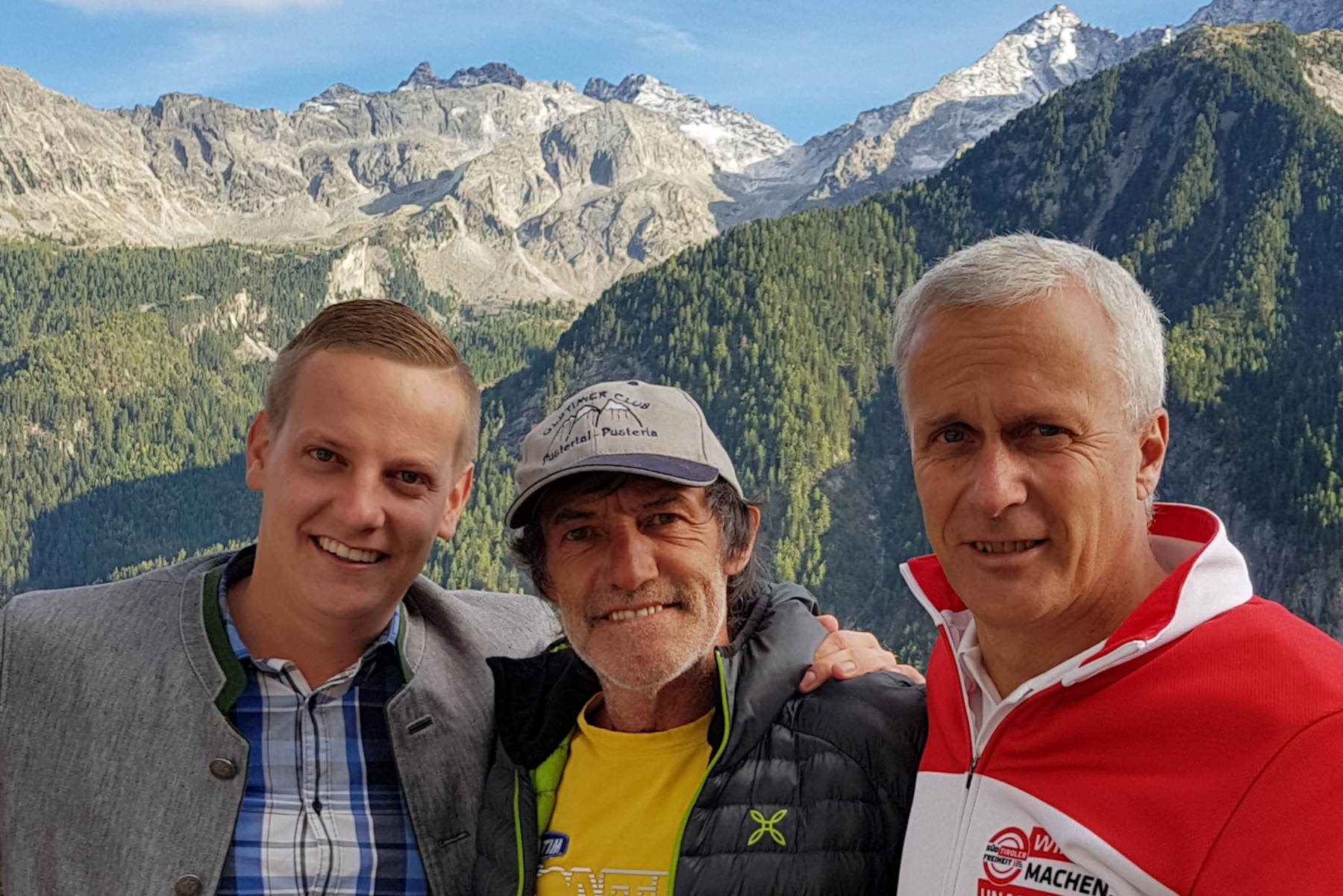 Hausbesuch bei Hans KammerlanderProminente Unterstützung für den Doppelpass!