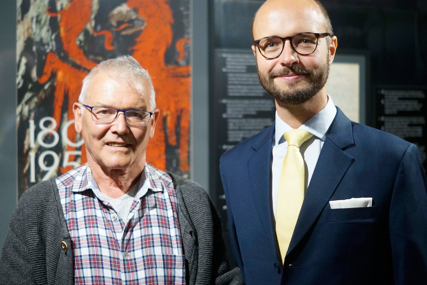 Südtiroler FreiheitskampfLinzer Vizebürgermeister besuchte BAS-Gedächtnisausstellung
