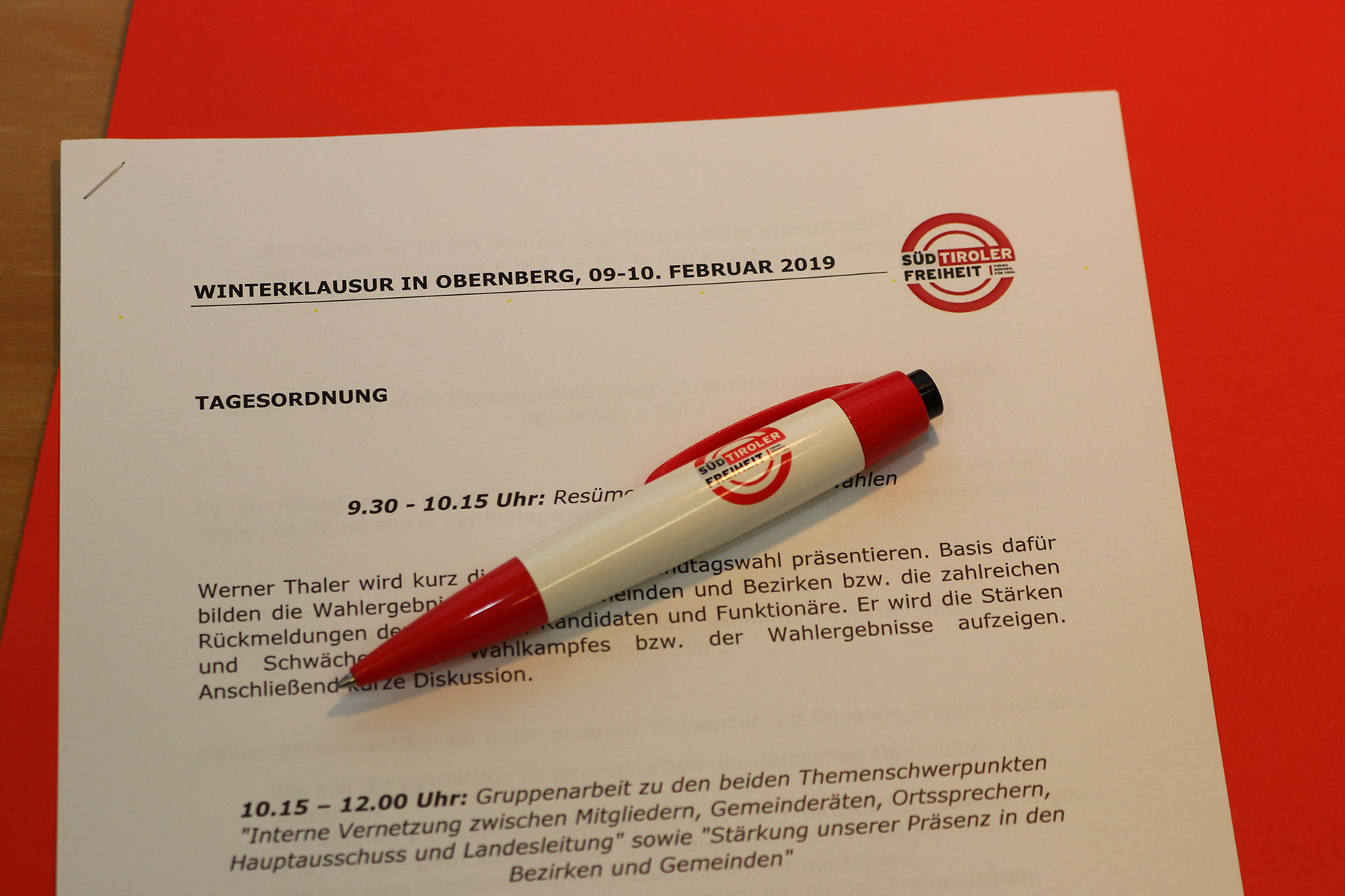 WinterklausurNach der Wahl ist vor der Wahl!