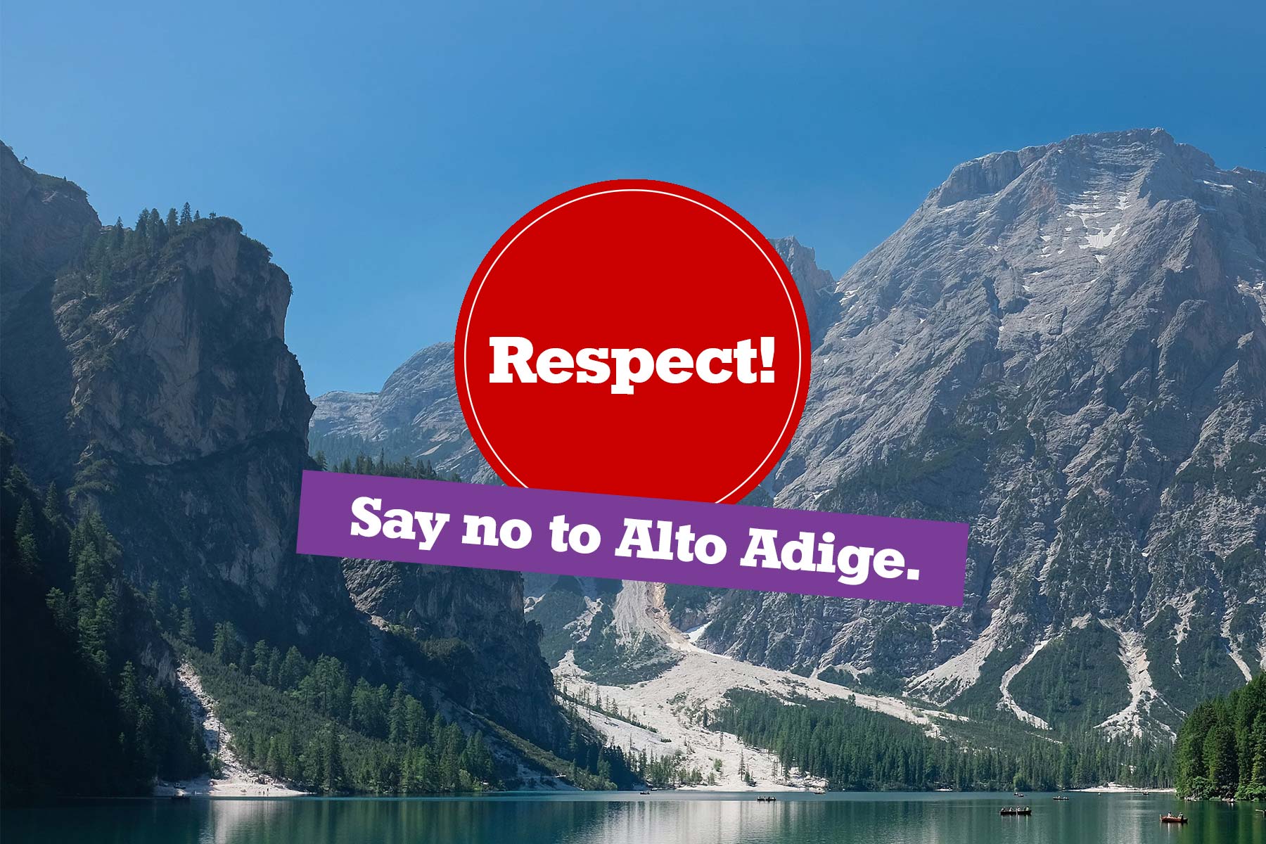 „Alto Adige“ verdient keinen Respekt! Auf „Sudtirolo“ hinarbeiten